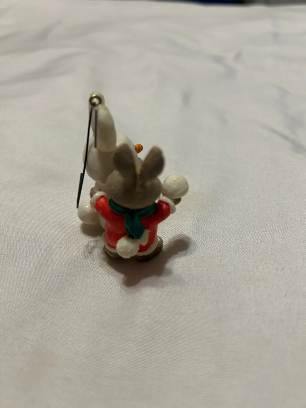 $🔟+$4.99📦💘 Hallmark Christmas bunny snowman ornament